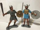 Marx 6 inch Viking toy soldiers vintage 1960s