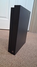Microsoft Xbox One X 1TB Black Video Game Console Cables & No Controller