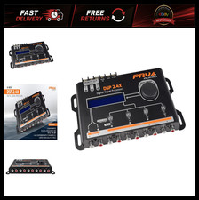 PRV AUDIO Car Audio DSP 2.4X Digital Crossover and Equalizer 4 Channel Full