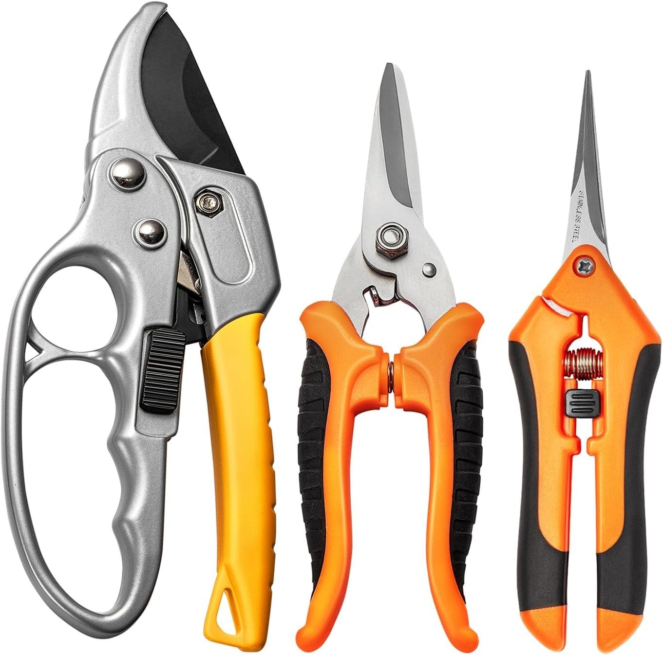 Multi-Purpose Garden Scissors - Durable Pruning Tools for Efficient Trimming