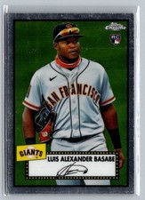 2021 Topps Chrome Platinum Anniversary #86 Luis Alexander Basabe