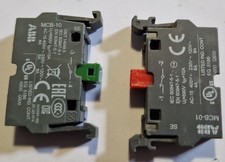 Job Lot Of ABB AUXILLARY NO AND NC CONTACTS
