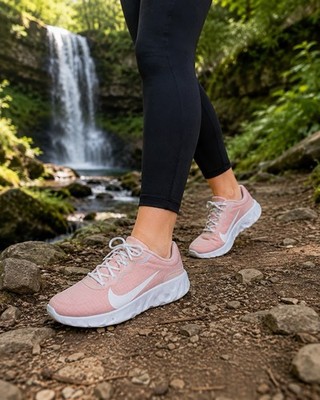 Women's Pink NIKE Explore Strada Echo Running Shoes Sneakers CD7091-600 Sz 7.5
