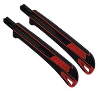 2X WÜRth 9Mm 2K Cuttermesser Mit 1 Klinge Extrem Scharf Teppichmesser 071566294