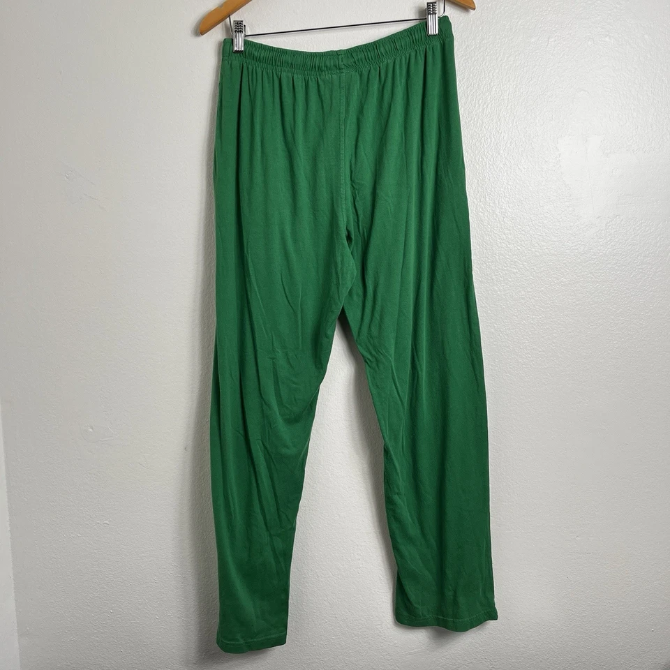 The Legend of Zelda Lounge Pants Green Size M Nintendo Hylian Shield Sword - Image 2 of 4