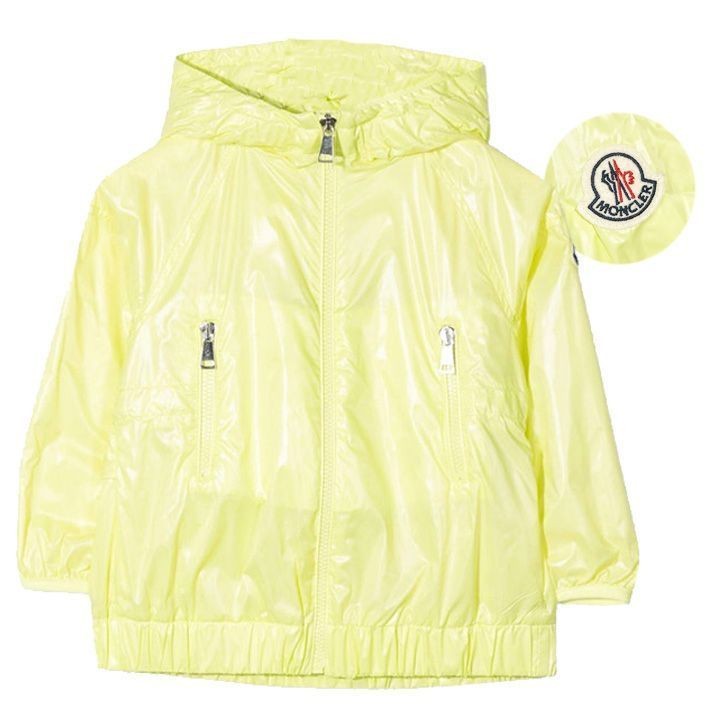 Moncler Kids Logo Patch Hooded Jacket 152165286
