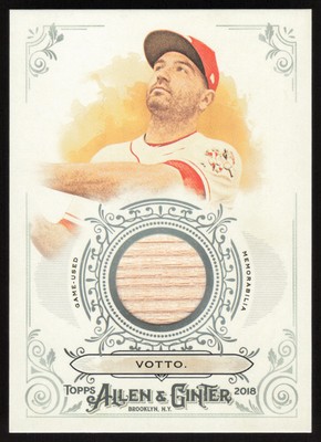 Joey Votto 2018 Topps Allen & Ginter Full-Size Relics FSRB-JV Cincinnati Reds