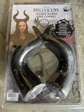 MALEFICENT DELUXE HORNS HEADPIECE Costume Hat LICENSED DISNEY Angelina Jolie NEW