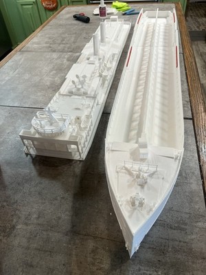 HO scale Florida Train Car Ferry.  milwaukee Class type