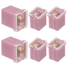 ALLECIN 30A Square Auto Fuses 30 AMP Low Profile Box Shaped Automotive Fuse f...