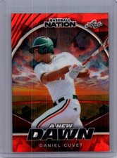 Daniel Cuvet 2025 Leaf Baseball Nation 1/1 Pre Production Proof