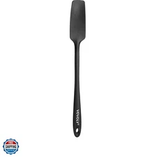 Silicone Jar Spatula, Small Head with Long Handle, Rubber Spatulas Scraper fo...