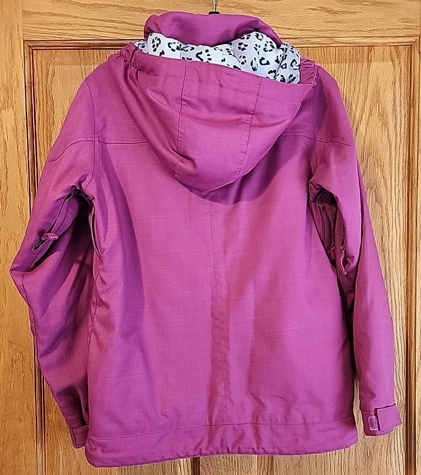 BURTON Jet Set Jacket Dry Ride Ski Snowboarding Coat Girls Size L 14/16 - Image 3 of 4