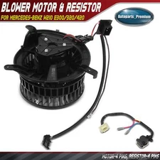 Front HVAC Blower Motor Resistor Kit for Mercedes-Benz W210 E300/320/420 E55 AMG