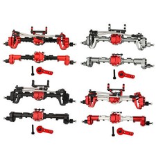 Assi portale anteriore posteriore in metallo per 1/10 RC cingolato assiale SCX10 II 90046 90047