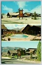 Vintage PPC Postcard - Sierra Nevada Inn, Mammoth Lakes, CA