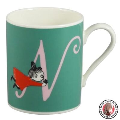 New Moomin (Moomin) initial Mugs n Gift box included 320ml Approx. diameter 8 x
