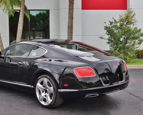For Bentley Continental GT 2016-2018 ABS Chrome Rear Bumper Strip Replace 3PCS - Picture 10 of 10