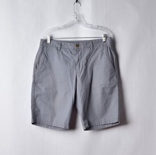 Bonobos Mens 33 Gray Chino Shorts 11 Inch Inseam