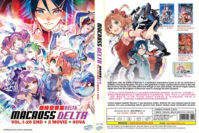 DVD MACROSS DELTA DELTA VOL.1-26END + 2MOVIE + 9OVA Track Shipping
