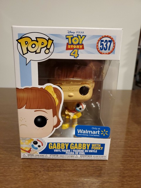 Funko Pop! Toy Story 4 Gabby Gabby with Forky #537 Walmart EXCLUSIVE Double ð¦ | eBay