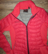 Ladys Xs Mammut Light Weight Quilted Jacket Pertex Microlight