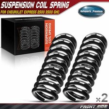 2x Front Coil Spring for Chevy Express 2500 3...