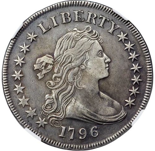 1796 Bust Dollar - NGC XF Details - MAGNIFICENT APPEARNCE - SUPER CABINET TONING