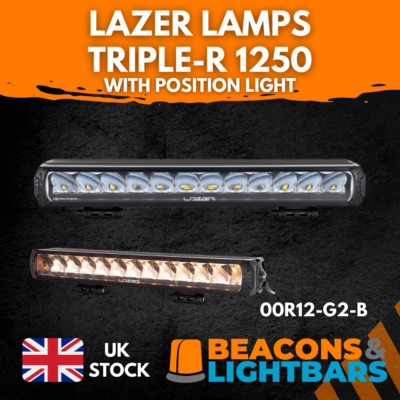 Lazer Lampen Triple-R 1250 Lampe mit Positionslicht Gen 2 590mm PN: 00R12-G2-B