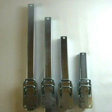 Vierkantstütze Vierkantrohr 40x40mm Sliprolle Bootsauflage 300-600mm + Zubehör