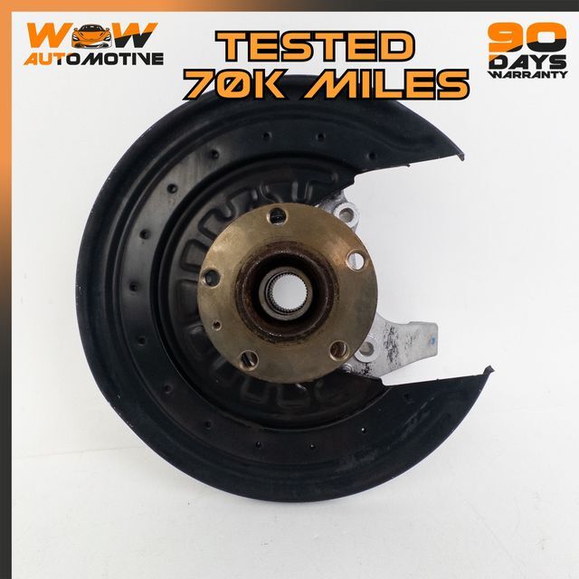 04-10 BENTLEY CONTINENTAL GT REAR LEFT DRIVER SIDE SPINDLE KNUCKLE HUB OEM