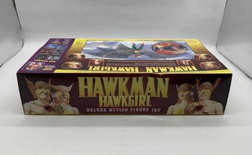 DC Direct Hawkman & Hawkgirl Deluxe 6 Inch Action Figure Set 2000 - Picture 5 of 6