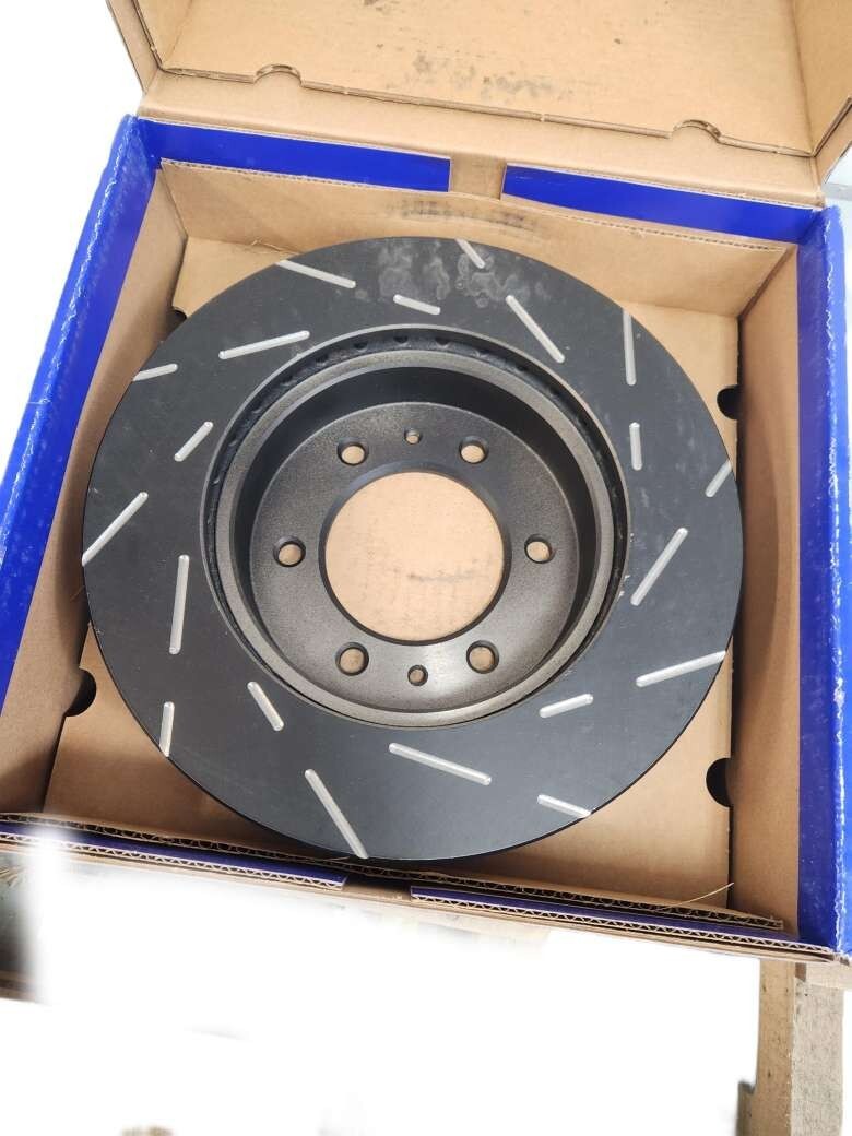 EBC USR Blackdash Sport Slotted Rear Rotors (302x11mm) | 2015+ Kia Sorento main image 1