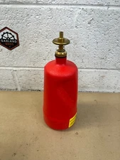 JUSTRITE 14010 1 Quart Dispensing Bottle, Red