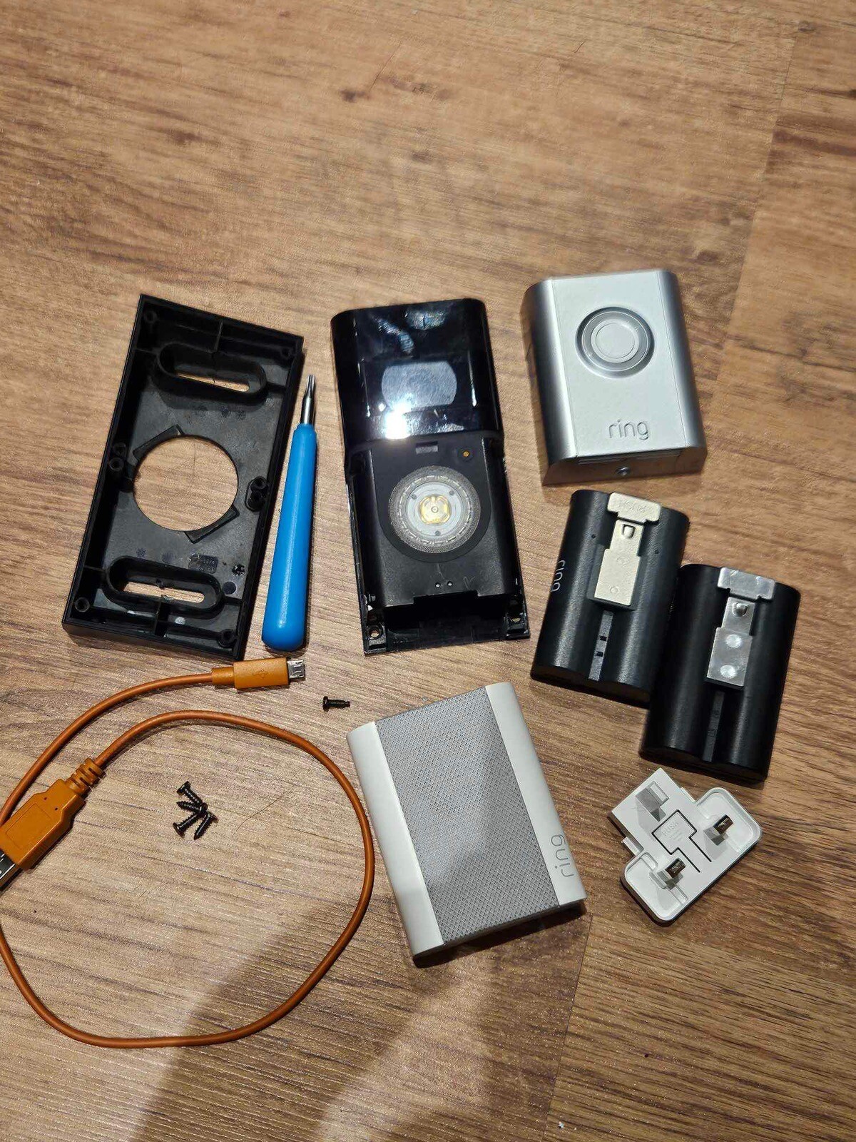 Ring Video Doorbell 3 & Chime Bundle + x2 Batteries eBay