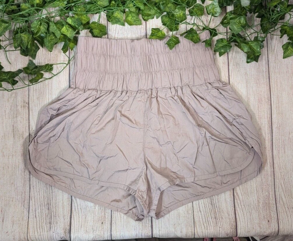 free-people-movement the way home light gray shorts