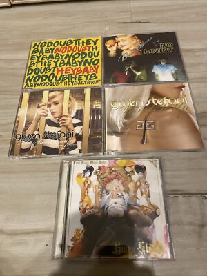 No Doubt Gwen Stefani 5 CD Import Lot Love Angel UK Bonus, Sweet Escape Wind It