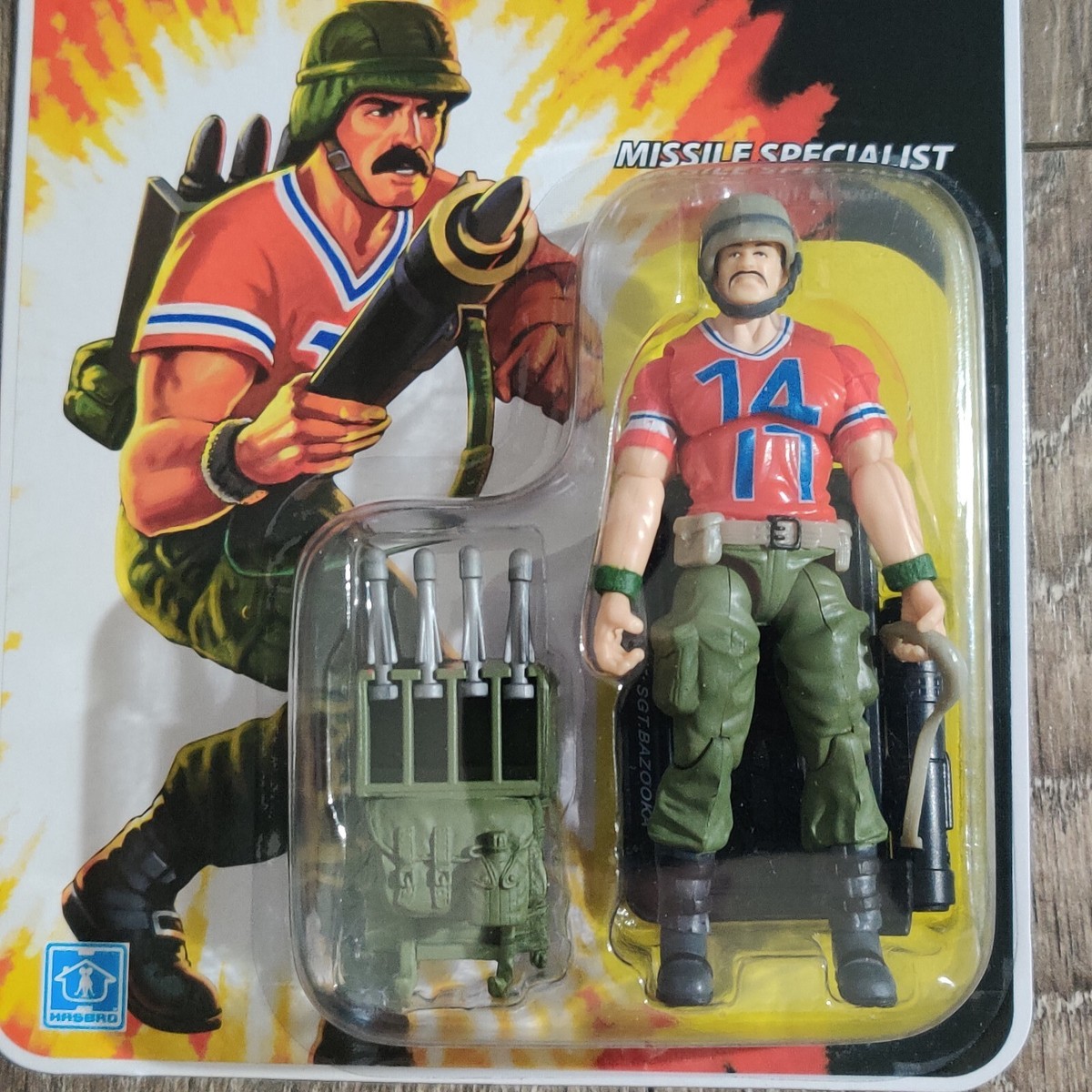 NEW G.I. Joe Cartoon Series Missile Specialist Codename SGT