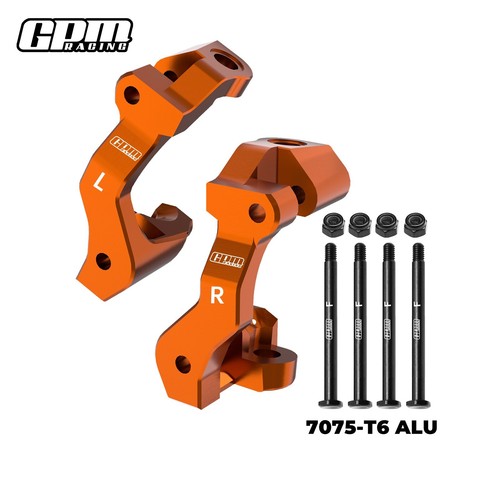 GPM 7075 Alloy Front Caster Blocks (C-Hubs) TRAXXAS Mini Maxx / Mini XRT 10732 - Picture 4 of 14