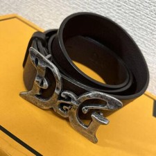 Dolce&Gabbana Women Extreme Belt D&G Logo Buckle Luxury Designer Accessory Belt