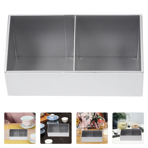 Tea Storage Box Packet Holder Packets Organizer Seasoning Condiment