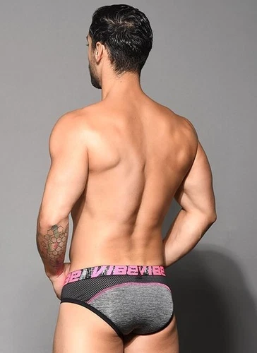 Andrew Christian Vibe Sports Brief 92440: Med, Large & X-Large - Picture 5 of 24