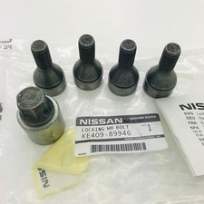 Nissan MICRA/QASHQAI (K14FR/J11E) Lockable Wheel Bolts Set 