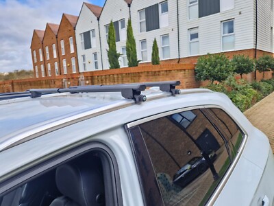 For Kia Niro 2017-2024 Roof Racks Cross Luggage Carrier Cargo Bars Telescopic