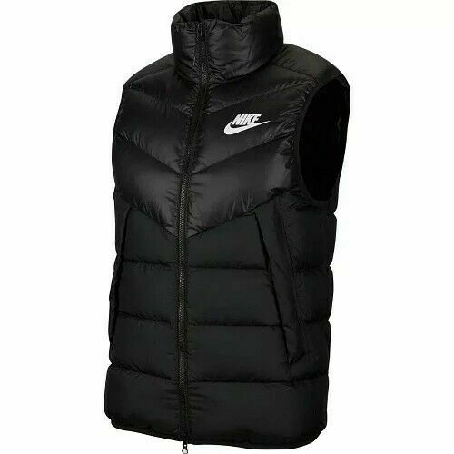 nike body warmer black