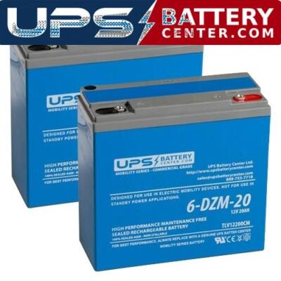 Ecolo ET-3-MB 24V 20Ah Replacement Batteries