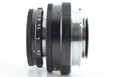 👘TOP MINT IN Case] Leica Elmer-M 50mm f/2.8 Black E39 M Mount