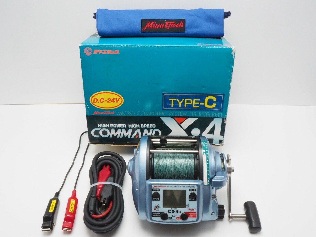 Miya Epoch COMMAND X・4 TYPE-C 24V Electric Reel BIG GAME Saltwa Excellen Ocea616