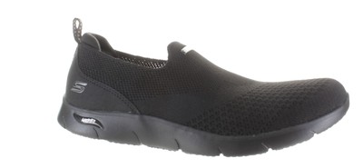 Skechers Womens Arch Fit Refine-Don't Go Black Walking Shoes Size 7.5 (7763089)