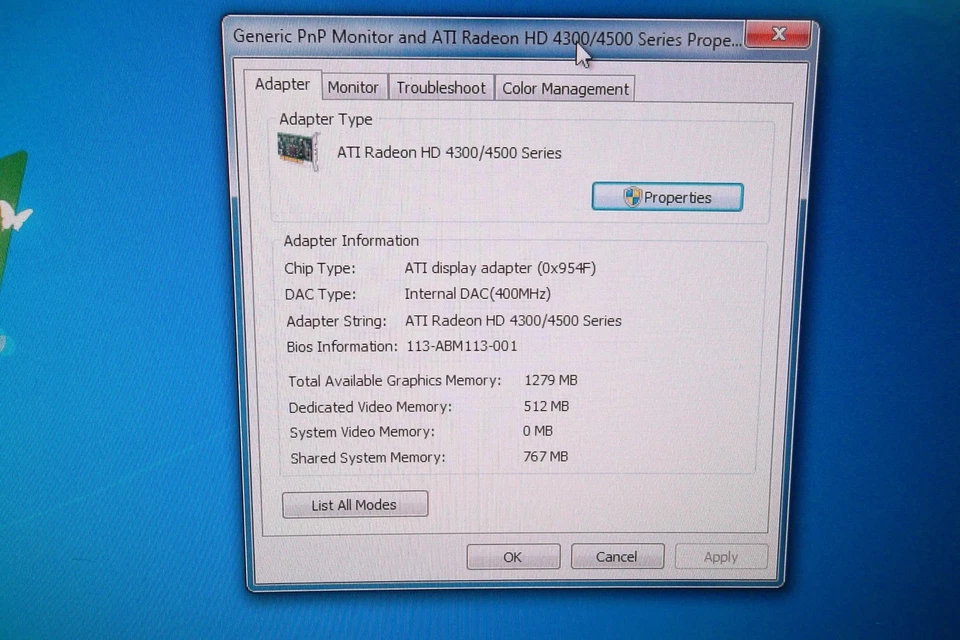 Dell ATI Radeon HD 4350 PCIe Graphics Card 512MB DDR2 DVI HDMI 64-Bit SFF P003P - Image 2 of 4